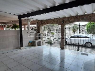 Casa para Venda, em Praia Grande, bairro Cai�ara, 2 dormit�rios, 2 banheiros, 1 su�te, 2 vagas